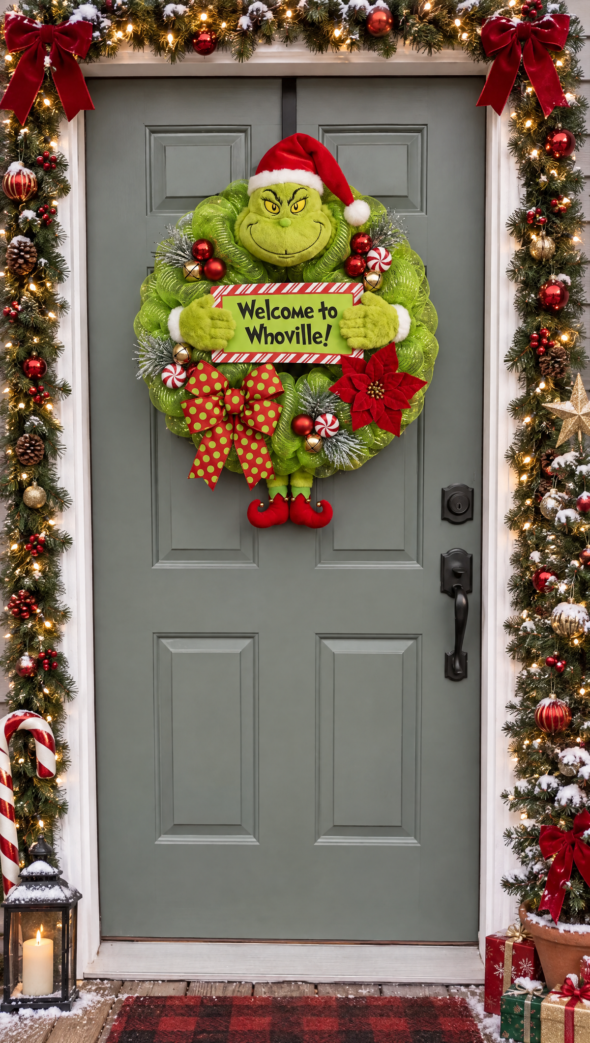 Whoville Holiday Wreaths